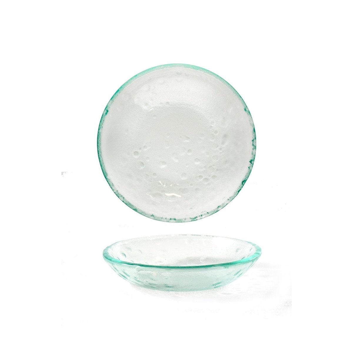 Turgla Fusion Glass Dinnerware dia.8.5" h:1.75" 20 oz. Round Clear Glass Bowl, Set of 6 (04 - 634 - 21CLR) - iFoodservice Online