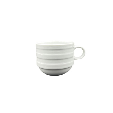 Turgla Porcelain Lizbon dia.3.25" h:2.5" 7 oz. Round White Porcelain Cup (Set of 12) (LIZ01CF00) - iFoodservice Online
