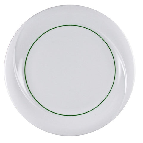 Turgla Porcelain X - tanbul dia.9" Round Decorated Porcelain Plate (Set of 12) (XT23DU3095) - iFoodservice Online