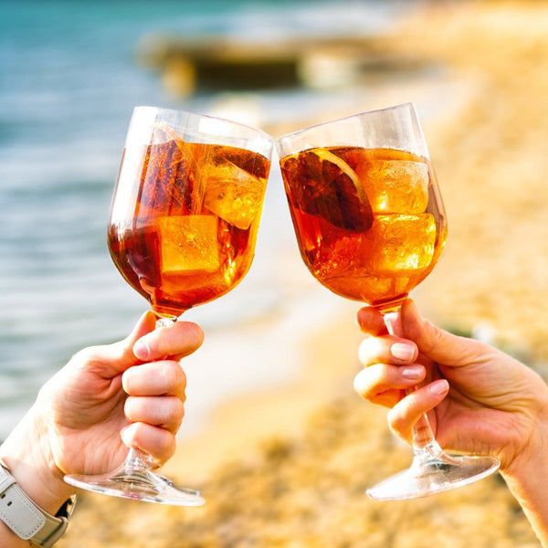 Turgla Rubikap Premium dia.3.25" h:8.75" 16 oz. Round Clear Polycarbonate Cocktail/Wine, Set of 40 (R - PRMCKT480CLR) - iFoodservice Online