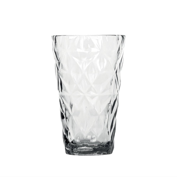 Turgla Rubikap Prism dia.3.75" h:6.5" 17 oz. Round Charcoal Polycarbonate High - Ball (Set of 24) (R - PRSTMB500CHR) - iFoodservice Online