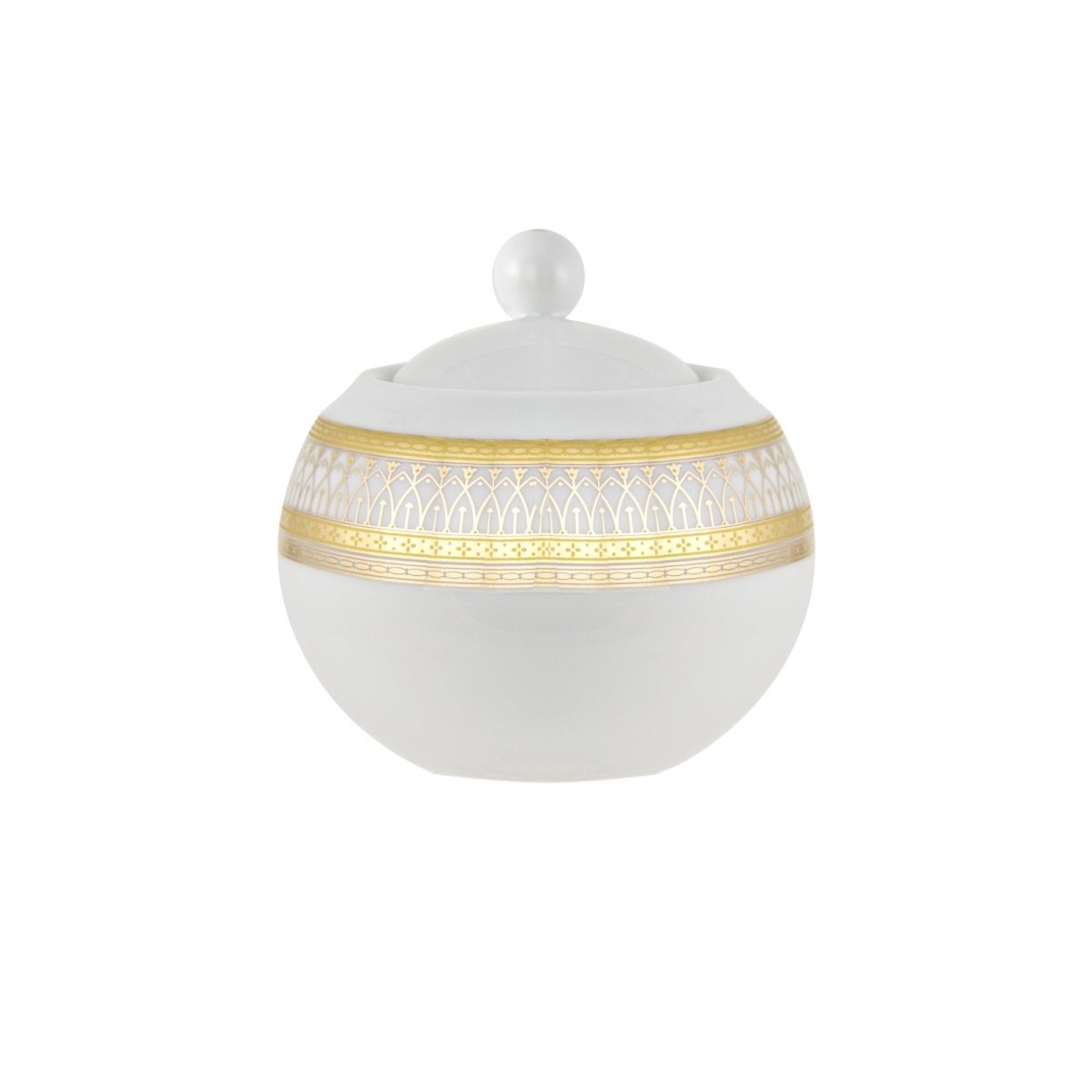 10 Strawberry Street IRIANA - 18GLD, Dinnerware, Covered Sugar 11 Oz.(6/Case) - iFoodservice Online