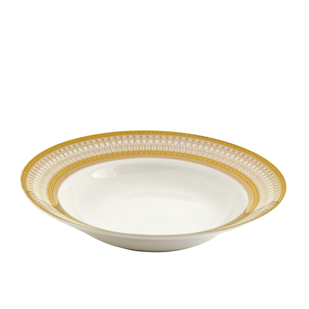 10 Strawberry Street IRIANA - 3GLD, Dinnerware, Rim Soup 8 Oz.(24/Case) - iFoodservice Online