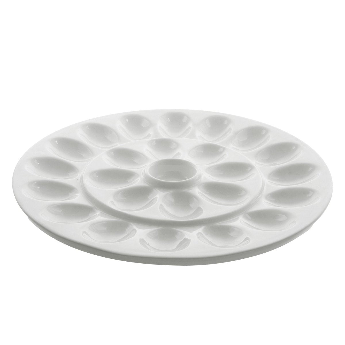10 Strawberry Street Whittier Collection, Egg Platter (8/Case) WTR - EGGPLTR - iFoodservice Online