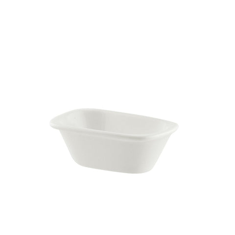 10 Strawberry Street Whittier Collection, Rectangle Bowl 2.5 Oz.(144/Case)WTR - 34RECBWL - iFoodservice Online