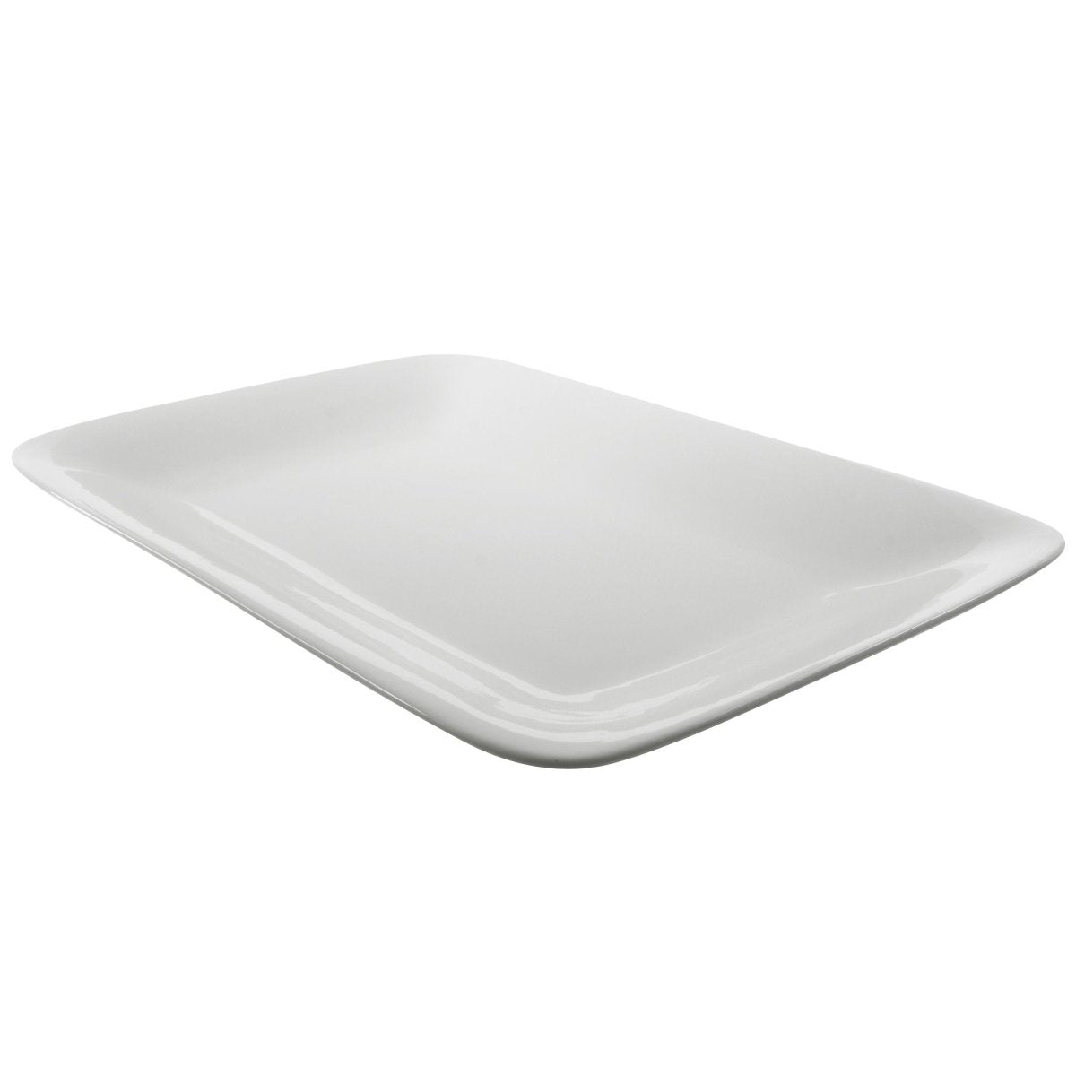 10 Strawberry Street Whittier Collection, Rectangular Plate (24/Case)WTR - 9 - 6REC - iFoodservice Online