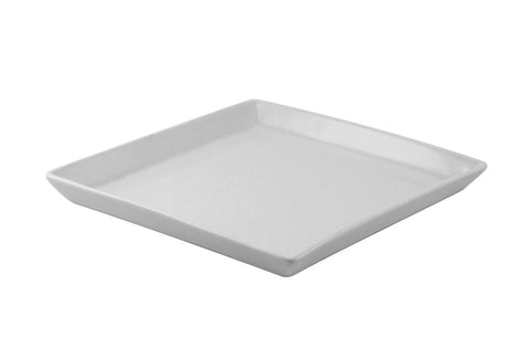 10 Strawberry Street Whittier Collection, Square Plate (24/Case)WTR - 6SQDSH - iFoodservice Online