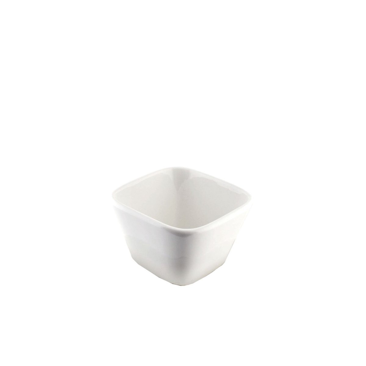10 Strawberry Street Whittier Collection, Square Tapered Bowl With Removable Lid (72/Case)WTR - 3TPRBWL - iFoodservice Online