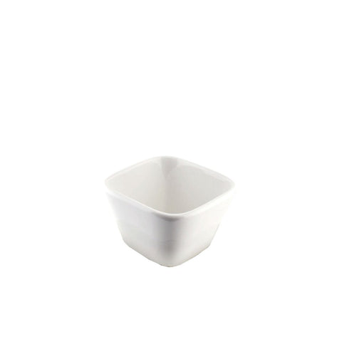 10 Strawberry Street Whittier Collection, Square Tapered Bowl With Removable Lid (72/Case)WTR - 3TPRBWL - iFoodservice Online
