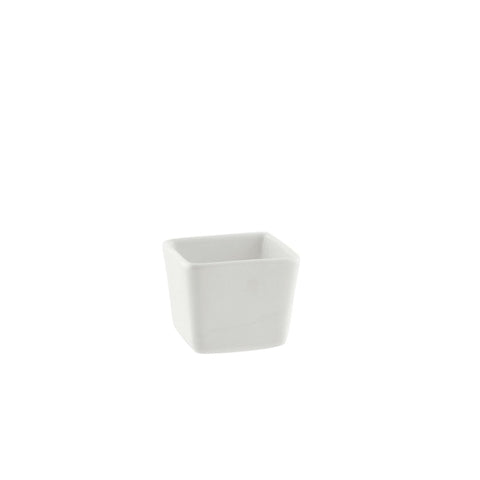 10 Strawberry Street Whittier Collection, Square Tid Bit Bowl 2 Oz.(144/Case)WTR - 2SQTBBWL - iFoodservice Online