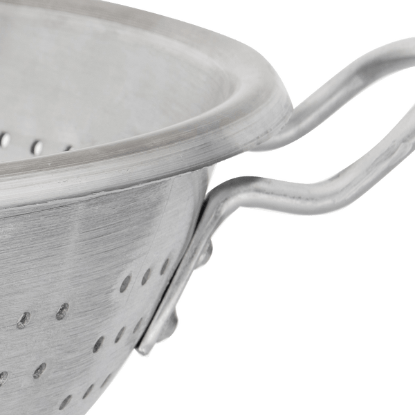 Browne Foodservice Colander, 15qt/15l, 16"/41.9cm, Heavy Duty, Aluminum(5811616) - iFoodservice Online
