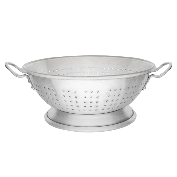 Browne Foodservice Colander, 15qt/15l, 16"/41.9cm, Heavy Duty, Aluminum(5811616) - iFoodservice Online