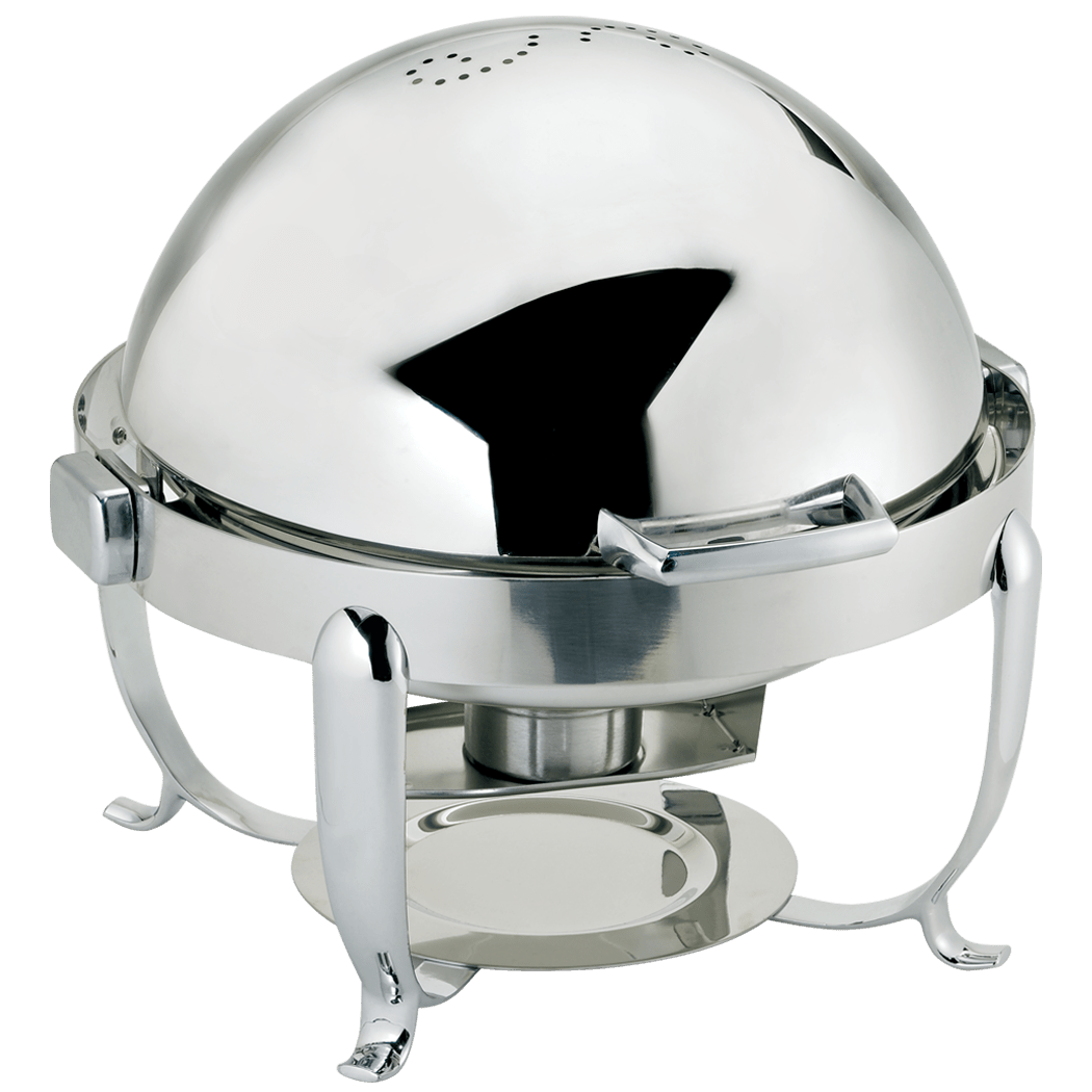 Browne Foodservice Octave Round Chafer Water Pan Only (575171 - 2) - iFoodservice Online