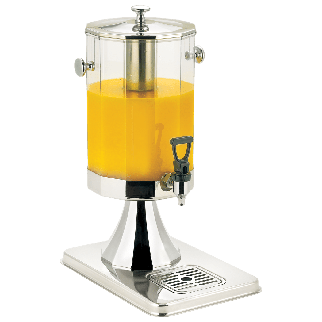 Browne Foodservice Polygonal Juice Dispenser 7qt/6.6L 45 - 5oz Servings (45 - 150ml) (575160) - iFoodservice Online
