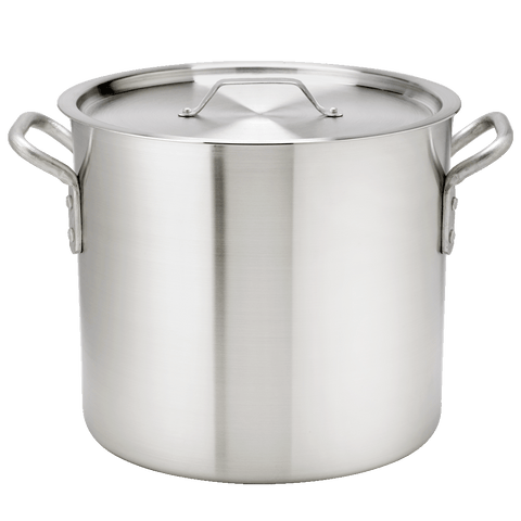 Browne Foodservice Thermalloy 160qt Hd Aluminum Stock Pot (5814260) - iFoodservice Online