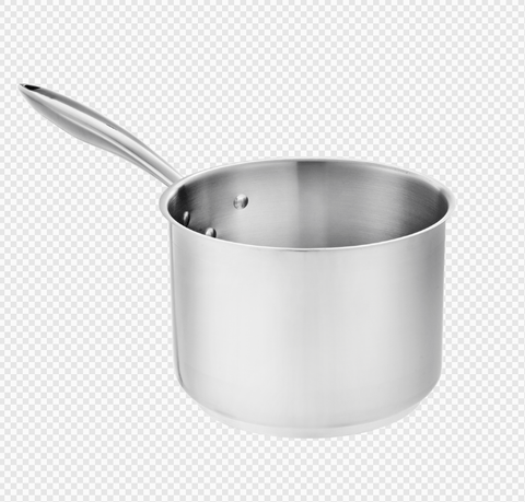 Browne Foodservice THERMALLOY 3.5qt SS Sauce Pan - Deep NSF 5724033 - iFoodservice Online