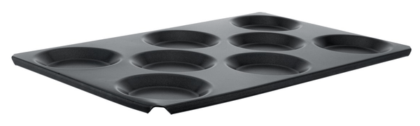 Browne Foodservice Thermalloy Combi 8 Section Baker Full Size Non - stick Aluminum Pack of 3(576209) - iFoodservice Online