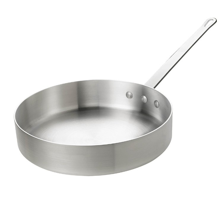 Browne Foodservice Thermally 11qt Aluminum Sauté Pan (5813711) - iFoodservice Online