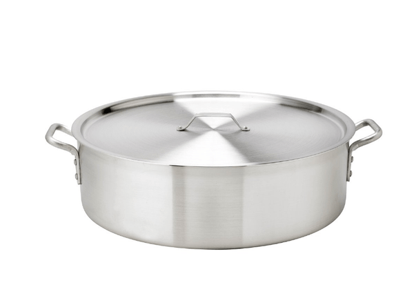 Browne Foodservice Thermally 24qt Hd Aluminum Brazier (5814424) - iFoodservice Online