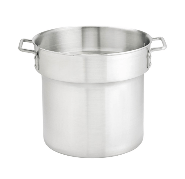 Browne Foodservice Thermally 8qt Aluminum Double Boiler Set (5813208) - iFoodservice Online
