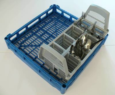 Eurodib Lamber Cutlery Basket 8 Compartments (CC00043) - iFoodservice Online