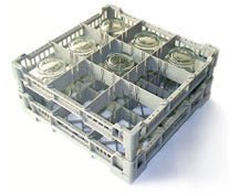 Eurodib Lamber Glass Rack 9 Compartment glasses Item (CC00121) - iFoodservice Online