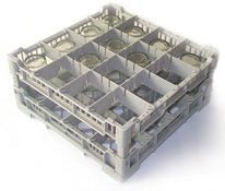 Eurodib Lamber Rack 16 Compartment Lamber Glass Rack H160, (CC00123) - iFoodservice Online