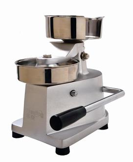 Eurodib Manual Hamburger Press 5'' Wax Paper HF130P - iFoodservice Online