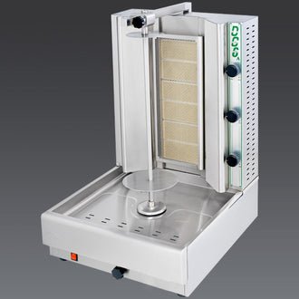 Eurodib Visvardis Classic Gyros Gas 6 Burners with Meat capacity of 66 to 100 lbs (DG6A N) - iFoodservice Online