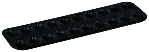 GOBEL N - stick Obsidian 20 Small Madeleines Baking Sheet - 395 X 125 X 13 Mm (464510) - iFoodservice Online