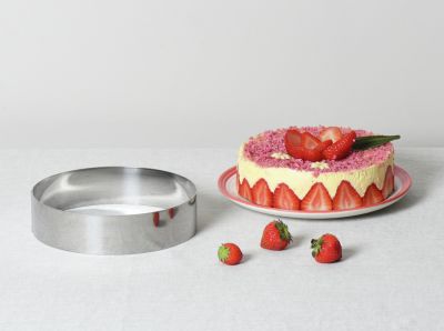 GOBEL St/st mousse ring - Thickness 10/10th - Ø160 mm h45 mm (865040) - iFoodservice Online