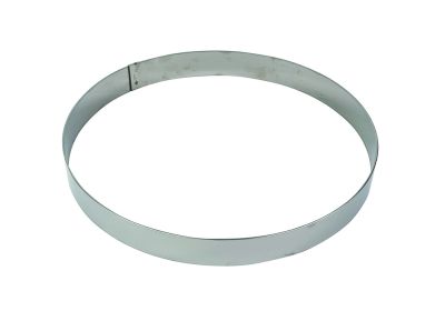 GOBEL St/st mousse ring - Thickness 10/10th - Ø240 mm h45 mm (865080) - iFoodservice Online