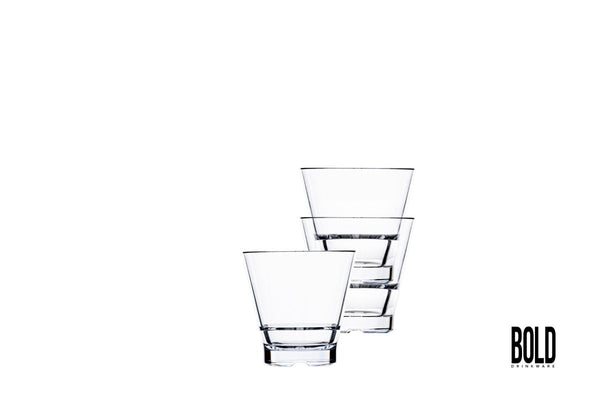 Hospitality Brands Bold Drink ware Club Stack Double Old Fashioned 1dz/cs (HUF081 - 012) - iFoodservice Online