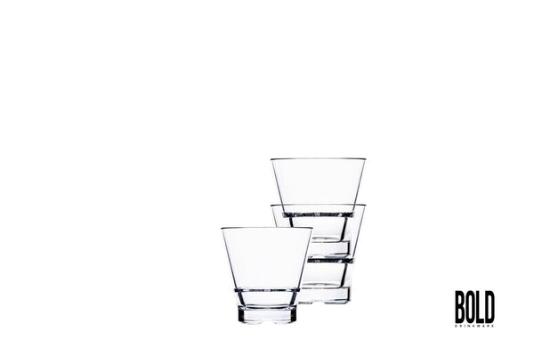Hospitality Brands Bold Drink ware Club Stack Rocks 1dz/cs (HUF080 - 012) - iFoodservice Online