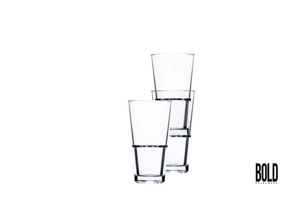 Hospitality Brands Bold Drinkware Club Stack Hi - Ball 1dz/cs HUF082 - 012 - iFoodservice Online