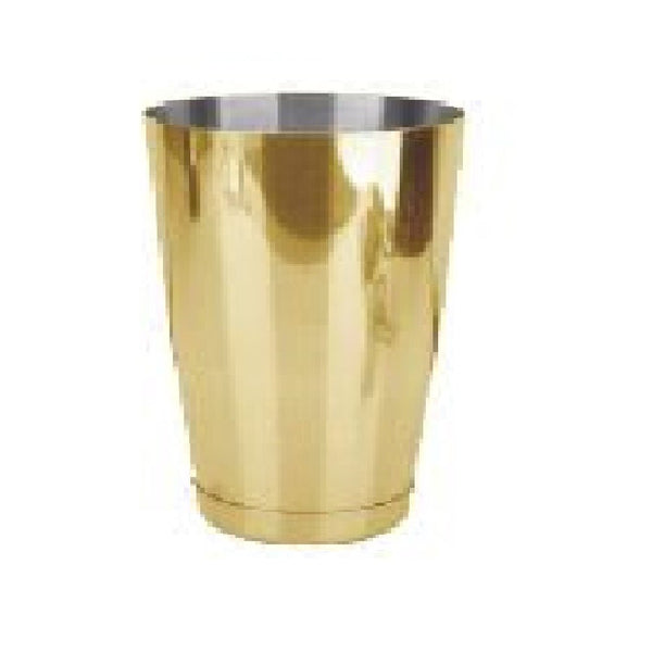 Hospitality Brands Boston Tin Weighted Gold Pack of 12 (HB46/X - 005 - G - 012) - iFoodservice Online
