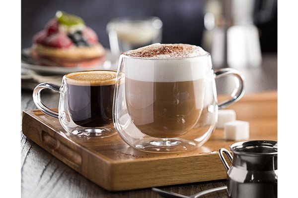 Hospitality Brands Buddha Double - Walled Mug (Pack of 6) HG90253 - 006 - iFoodservice Online