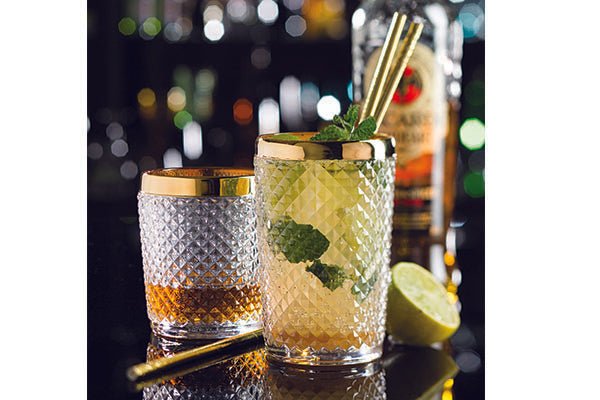 Hospitality Brands Dante Gold Double Old Fashioned (Handwash Only) (Pack of 6) HG90096G - 006 - iFoodservice Online