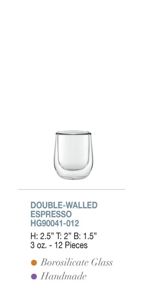 Hospitality Brands Double Walled Whiskey (Pack of 12) HG90041 - 012 - iFoodservice Online