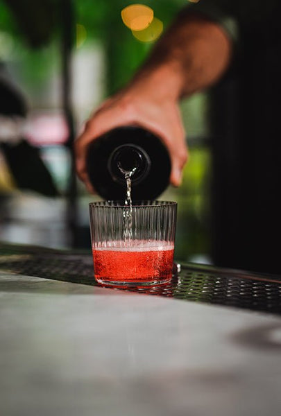 Hospitality Brands Gio Optic Rocks (Pack of 4) HGLGI14 - 004 - iFoodservice Online