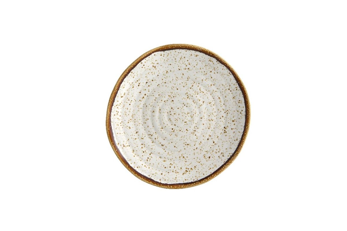 iFoodservice Online Rustic Blend White Dessert Plate 6/7 WH - Item 27020964 - iFoodservice Online