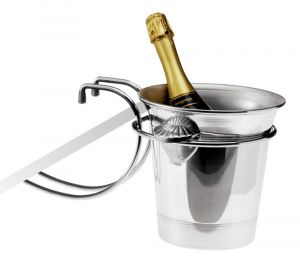 Louis Tellier Chrome Steel Wine Bucket Holder (NC024) - iFoodservice Online