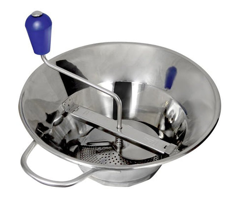 Louis Tellier Semi professional Stainless Steel Food Mill With 3 Discs X3 - iFoodservice Online