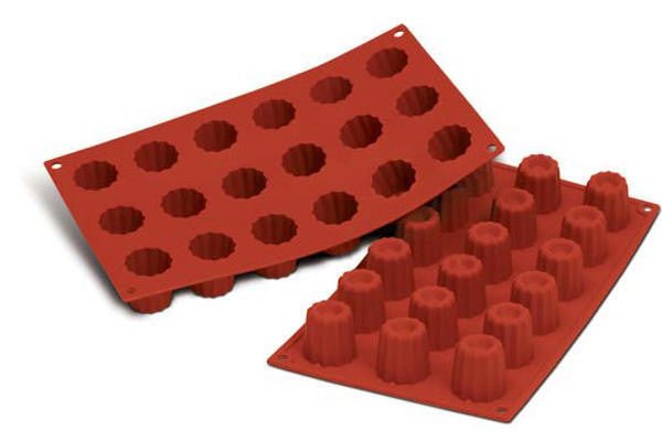Louis Tellier Silikomart - Silicone Mould N. 18 Small Bordelais Ø35 H 35 Mm (SF033) - iFoodservice Online