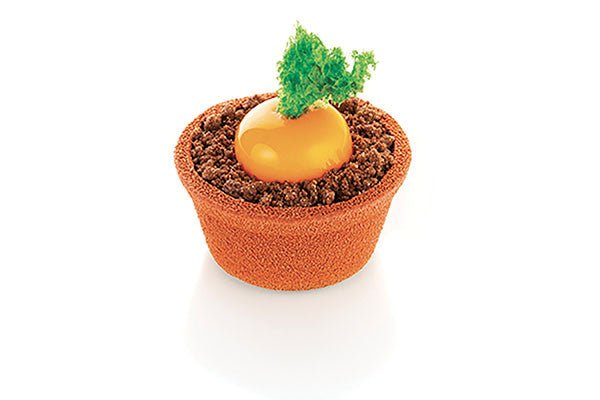 Louis Tellier Silikomart - Silicone Mould N. 6 Medium Mufffins Ø69 H 35 Mm (SF023) - iFoodservice Online