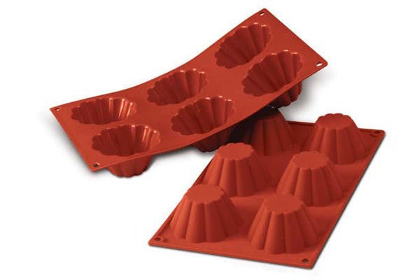 Louis Tellier Silikomart - Siliconflex Mold, Briochette (SF034) - iFoodservice Online