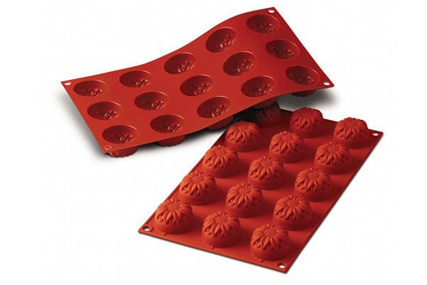 Louis Tellier Silikomart - Small Sunflower Red Mold (SF072) - iFoodservice Online