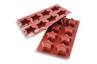 Louis Tellier Silikomart - Star Terracotta Mold (SF107) - iFoodservice Online