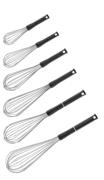 Louis Tellier St/st professional whisk - Non - slip watertight handle - 50 cm (NC075) - iFoodservice Online