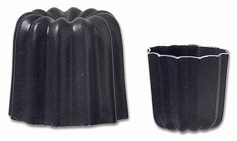 Matfer Bourgeat Aluminum Non - stick Cannele Mold 2 1/2" Pack of 6(340413) - iFoodservice Online